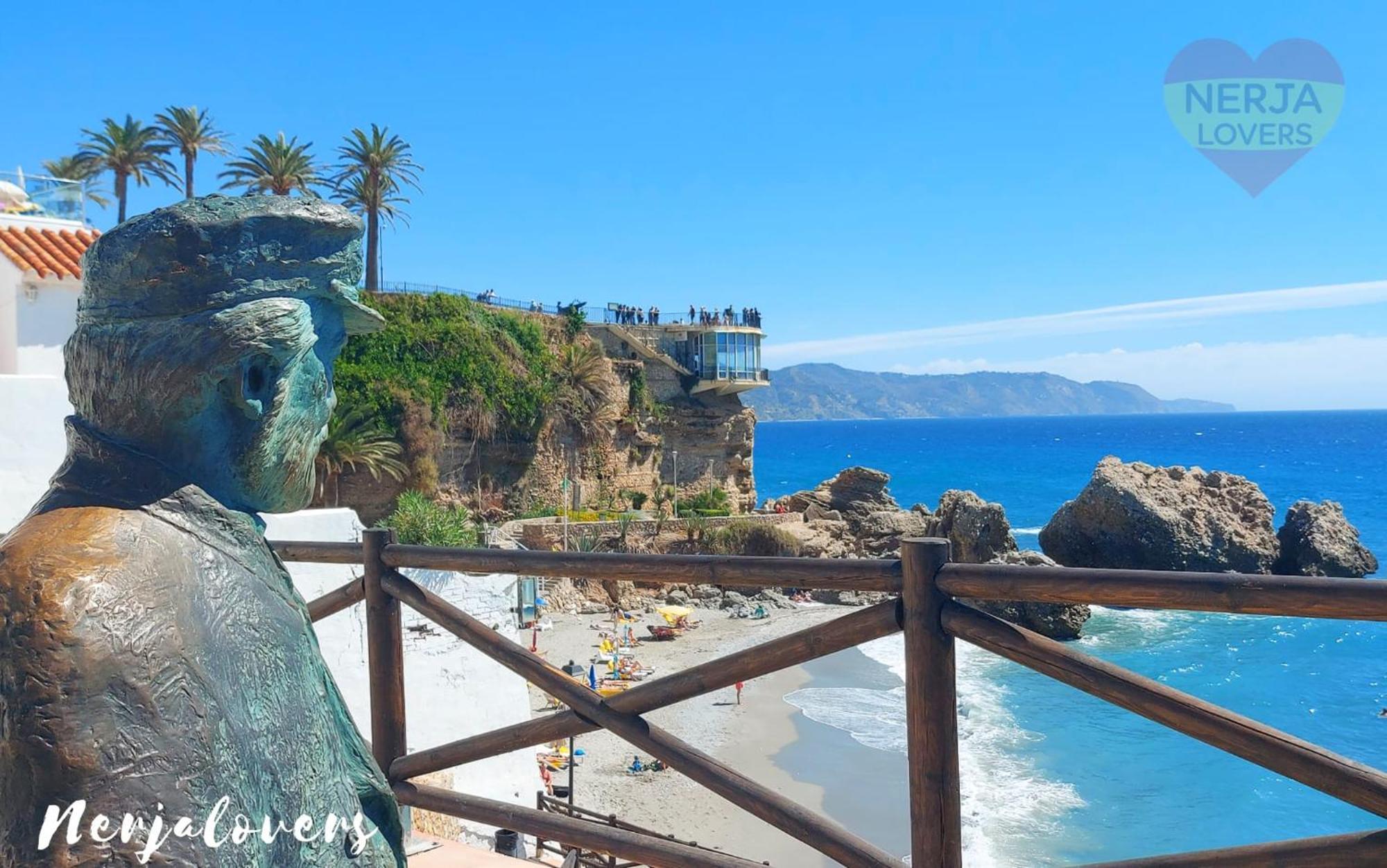 Apartamento La Casa Del Abuelo Nerja Bagian luar foto